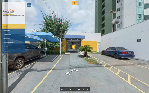 Imagem inicial do tour virtual