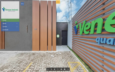 Imagem inicial do tour virtual