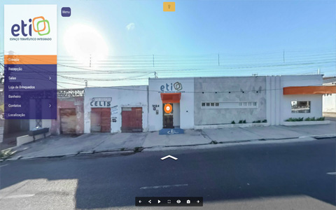Imagem inicial do tour virtual