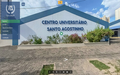 Imagem inicial do tour virtual