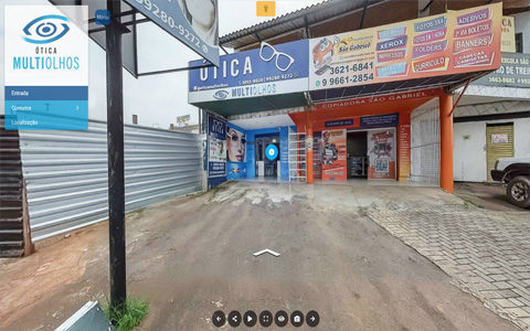 Imagem inicial do tour virtual