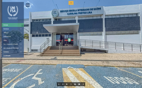 Imagem inicial do tour virtual