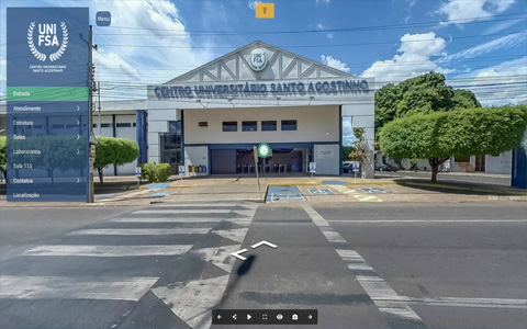 Imagem inicial do tour virtual