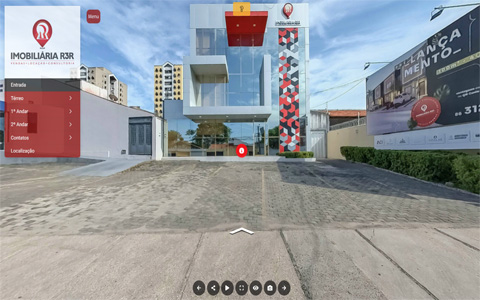 Imagem inicial do tour virtual