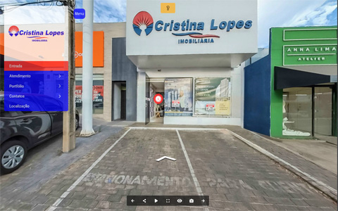 Imagem inicial do tour virtual