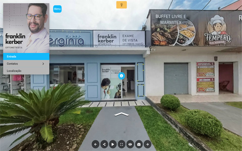 Imagem inicial do tour virtual