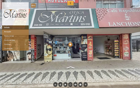 Imagem inicial do tour virtual