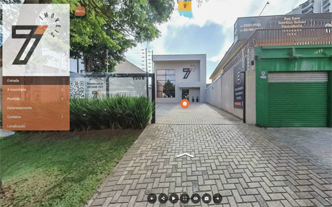 Imagem inicial do tour virtual