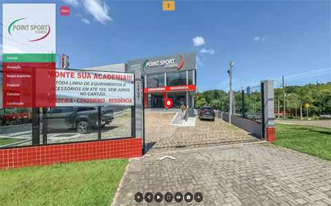 Imagem inicial do tour virtual