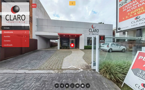 Imagem inicial do tour virtual