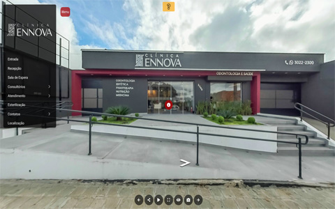 Imagem inicial do tour virtual