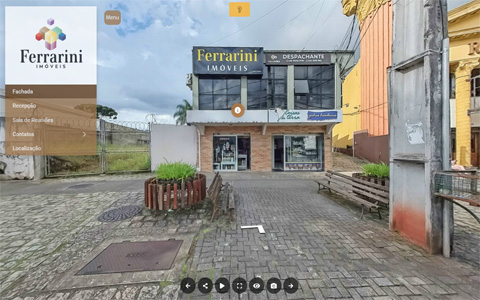 Imagem inicial do tour virtual