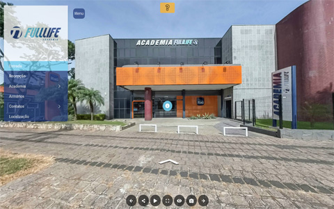 Imagem inicial do tour virtual