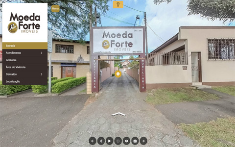 Imagem inicial do tour virtual