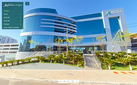 Imagem inicial do tour virtual
