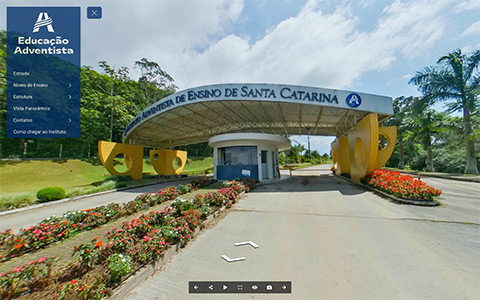 Imagem inicial do tour virtual