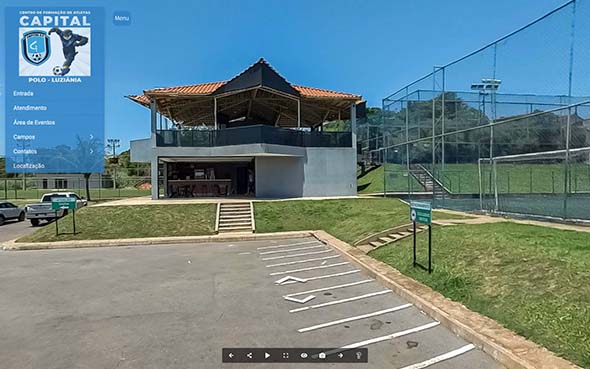 Imagem inicial do tour virtual