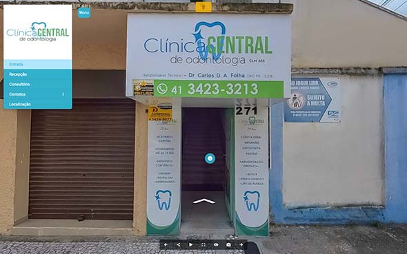 Imagem inicial do tour virtual