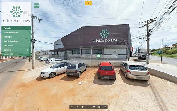 Imagem inicial do tour virtual