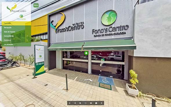Imagem inicial do tour virtual
