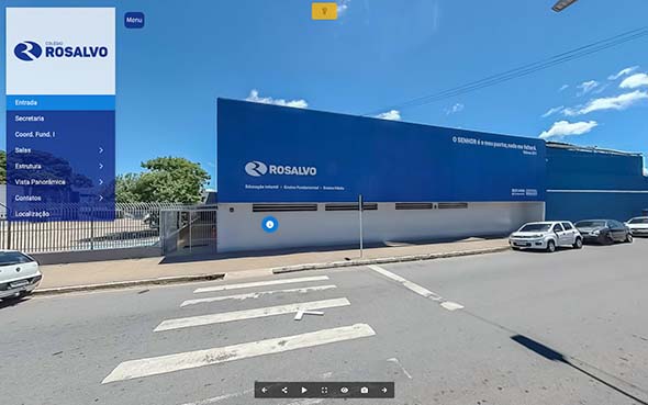 Imagem inicial do tour virtual
