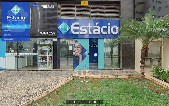 Imagem inicial do tour virtual