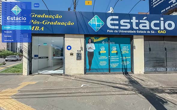 Imagem inicial do tour virtual