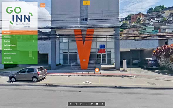 Imagem inicial do tour virtual