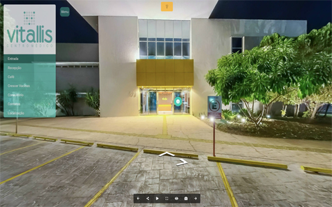 Imagem inicial do tour virtual