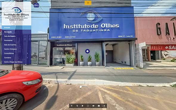 Imagem inicial do tour virtual