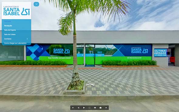 Imagem inicial do tour virtual