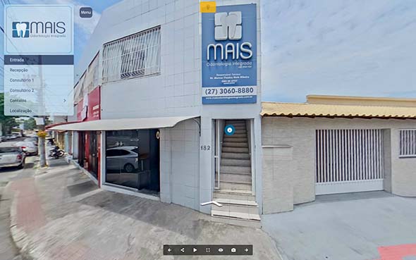 Imagem inicial do tour virtual