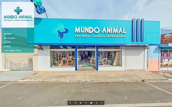 Imagem inicial do tour virtual