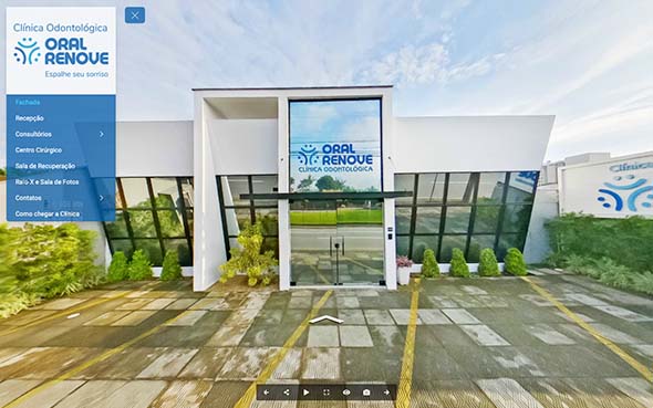 Imagem inicial do tour virtual