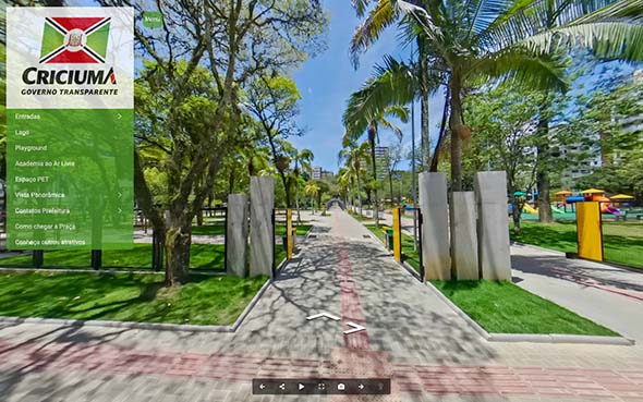 Imagem inicial do tour virtual
