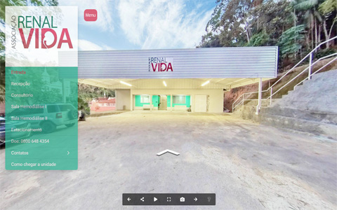 Imagem inicial do tour virtual