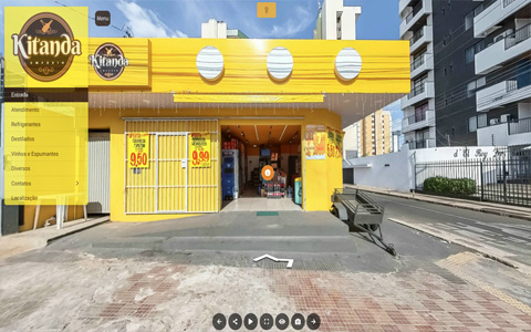 Imagem inicial do tour virtual