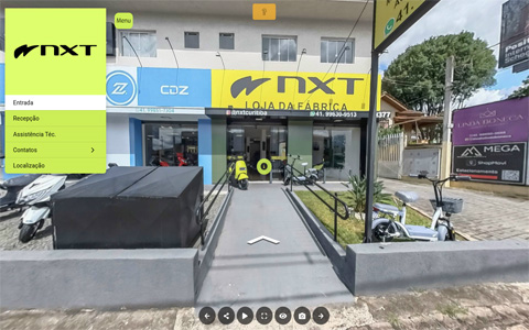 Imagem inicial do tour virtual