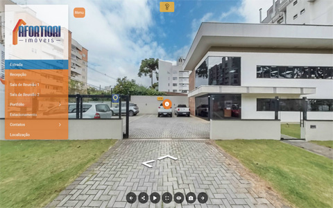 Imagem inicial do tour virtual