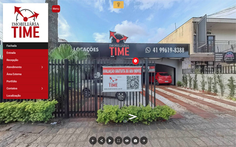Imagem inicial do tour virtual
