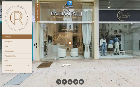 Imagem inicial do tour virtual