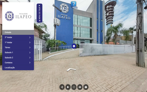 Imagem inicial do tour virtual