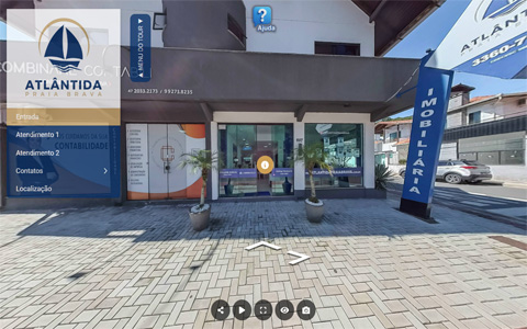 Imagem inicial do tour virtual