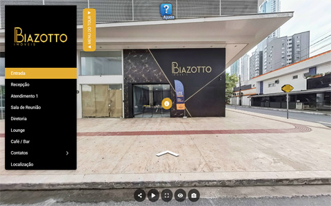 Imagem inicial do tour virtual