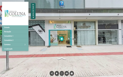 Imagem inicial do tour virtual