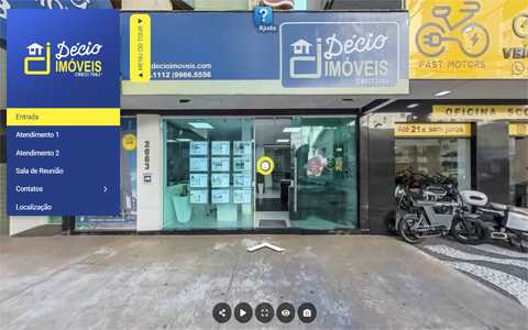 Imagem inicial do tour virtual