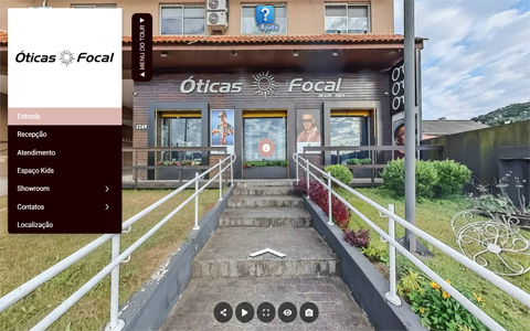 Imagem inicial do tour virtual