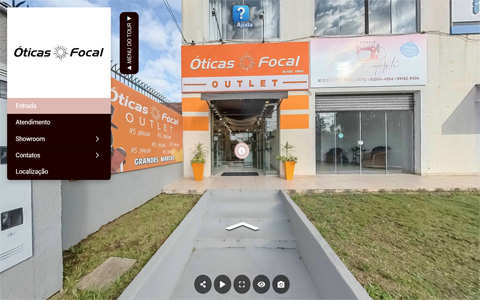 Imagem inicial do tour virtual