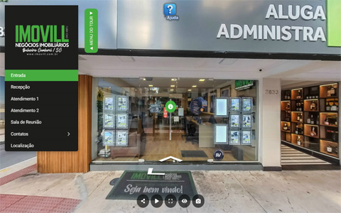 Imagem inicial do tour virtual