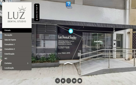 Imagem inicial do tour virtual